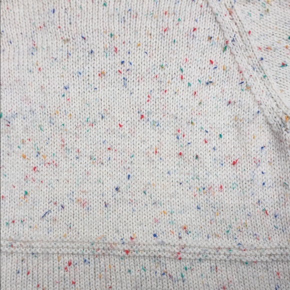 Vintage Handknit Speckle Sweater - Picture 5 of 7